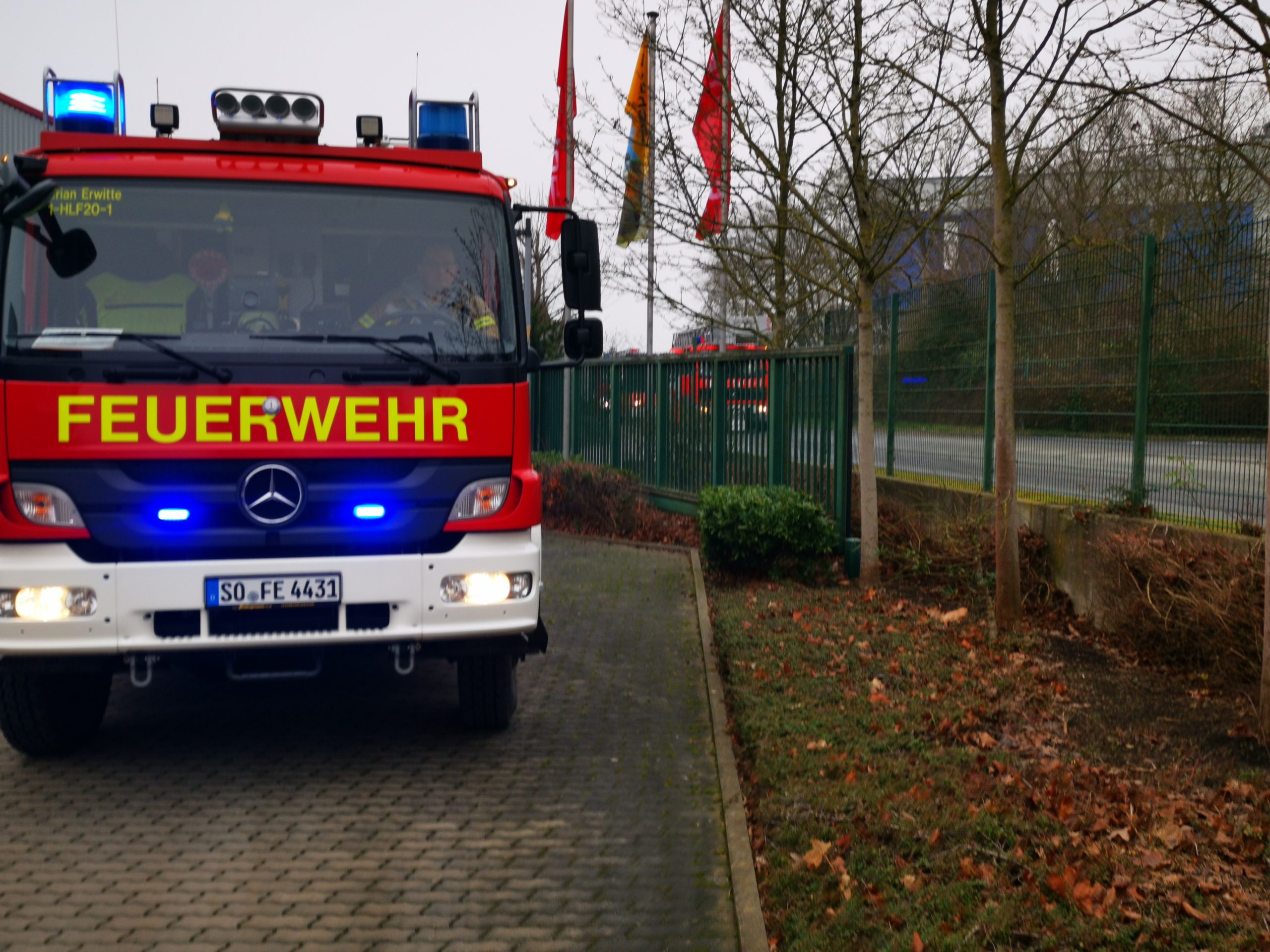 You are currently viewing Feuer in einem Industriebetrieb